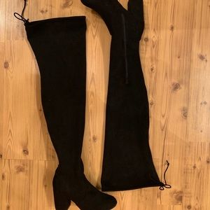 Over the knee tall boots